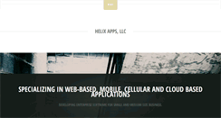 Desktop Screenshot of helixapps.com